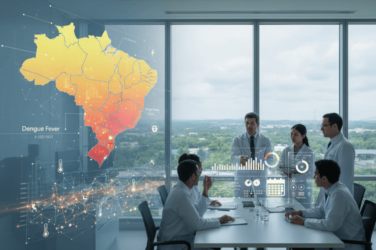 Imagem Predição de surtos de dengue no Brasil com dados epidemiológicos e climáticos