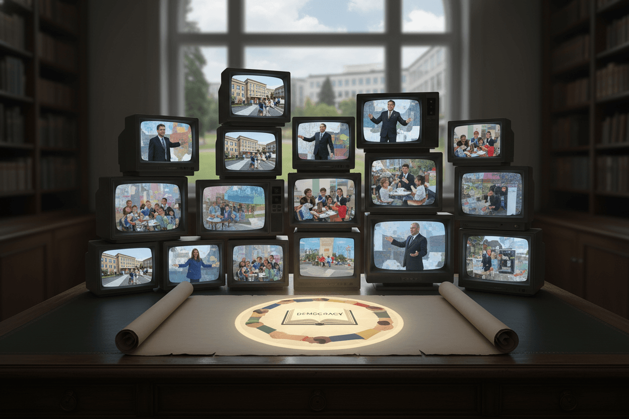 Representações midiáticas da gestão escolar e a busca pela democracia