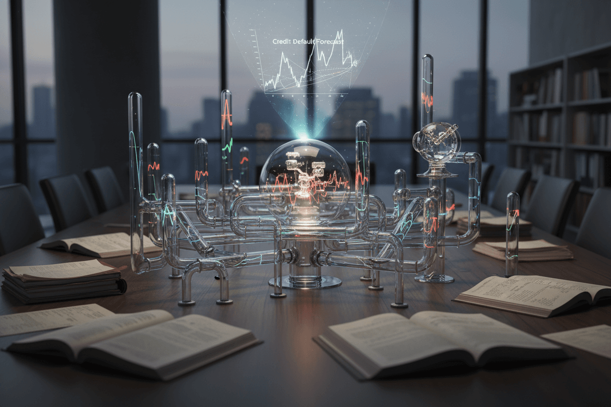 Previsão da inadimplência de crédito com séries temporais multivariadas e dados públicos