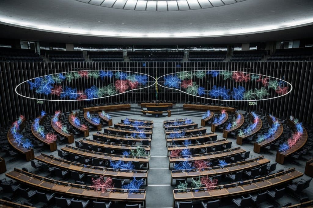 O padrão de votação da câmara dos deputados no biênio 2023-2024
