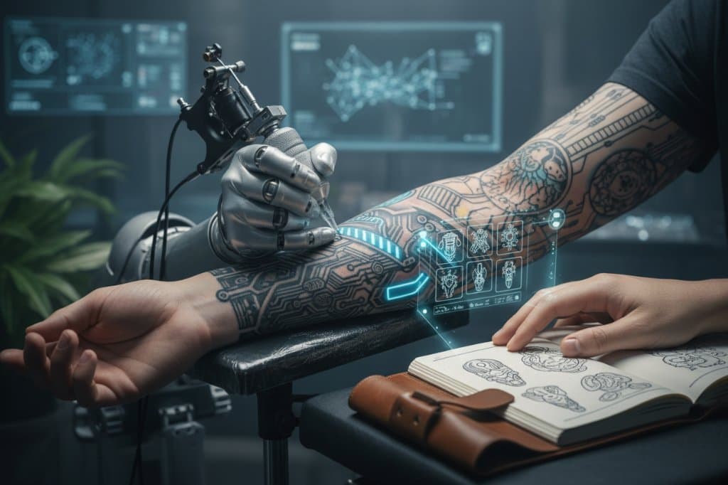 Inteligência artificial aplicada ao processo criativo da tatuagem