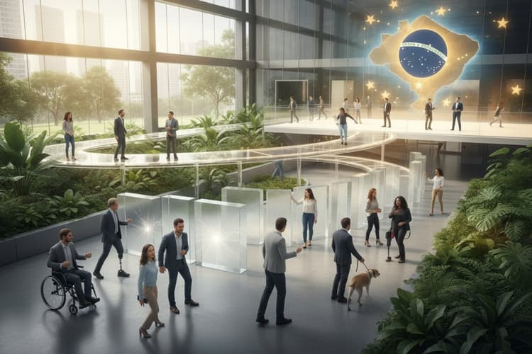 Imagem Análise de práticas de inclusão de pessoas com deficiência em empresas brasileiras