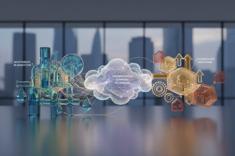 Imagem Análise de Padrões de Saneamento em São Paulo com Aprendizado de Máquina