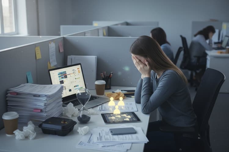 Imagem Estresse e Insatisfação na Rotina dos Profissionais de Recrutamento e Seleção