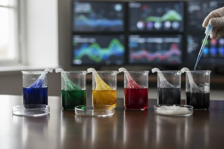 Imagem Otimização do tingimento de fios de algodão via análise preditiva e machine learning