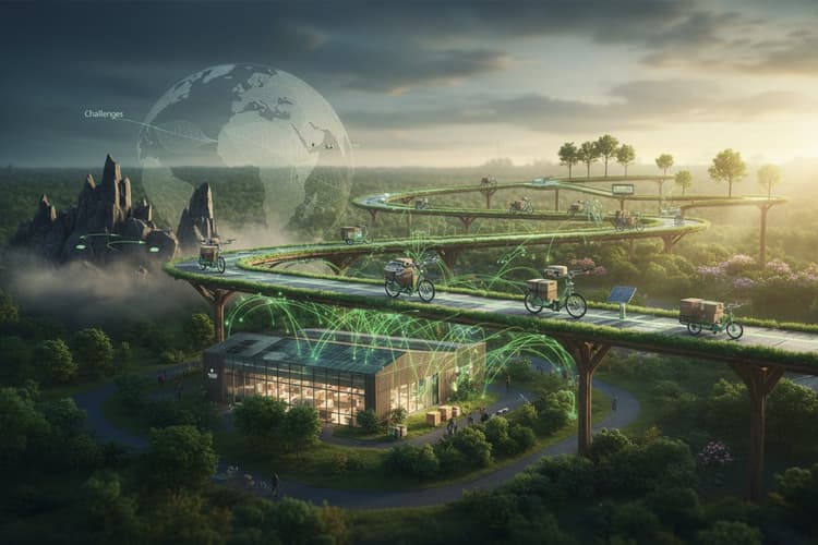 Imagem Logística de entrega sustentável no comércio digital: estratégias de mitigação de impactos ambientais