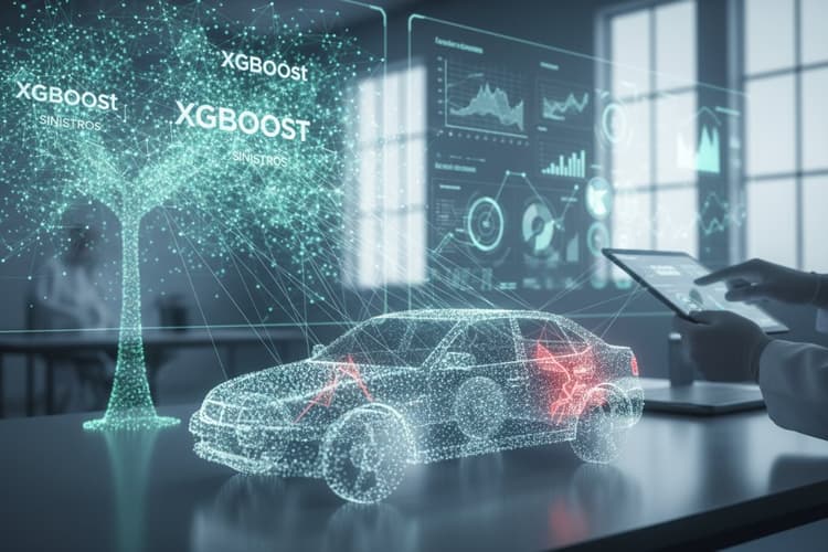 Imagem Aplicação de XGBoost para análise preditiva de sinistros em seguros automotivos
