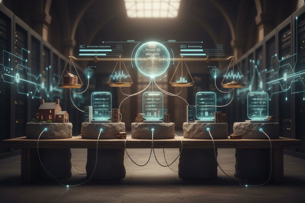 Benchmarking de atualização de modelos semânticos do Power BI para fontes on-premise