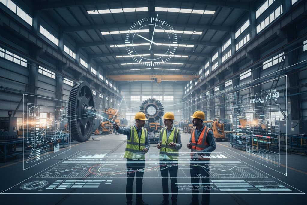 Gestão de cronogramas e eficiência na indústria de bens de capital