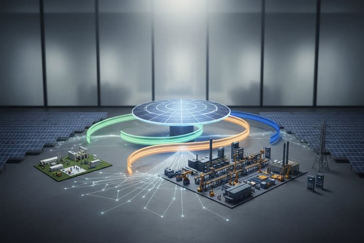 Imagem Fluxo de comunicação no ciclo de vida de projetos fotovoltaicos