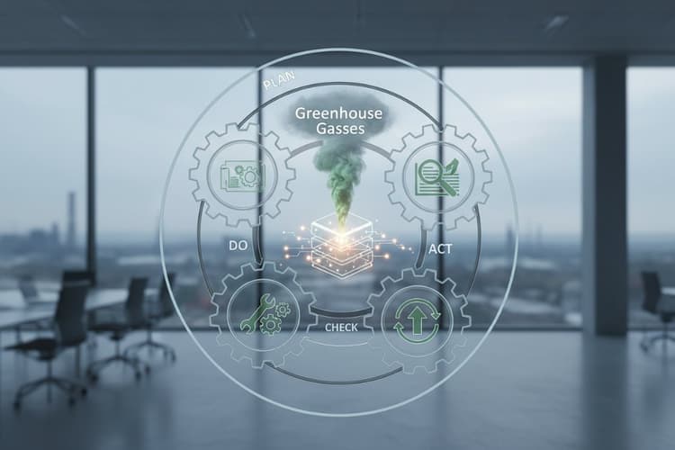 Imagem Gestão de Inventários de GEE com PDCA e PMBOK 7