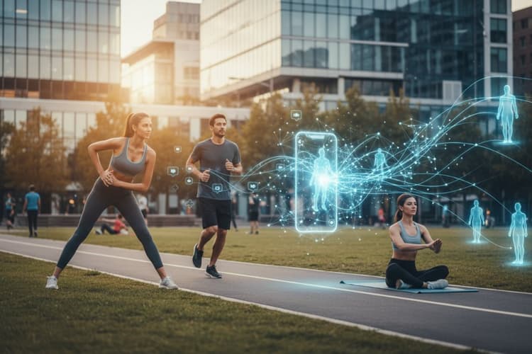 Imagem Redes sociais na captação de clientes em estúdios de treino funcional