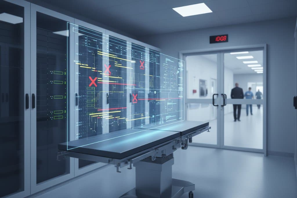 Gestão de cronograma e restrições em projetos de TI hospitalar