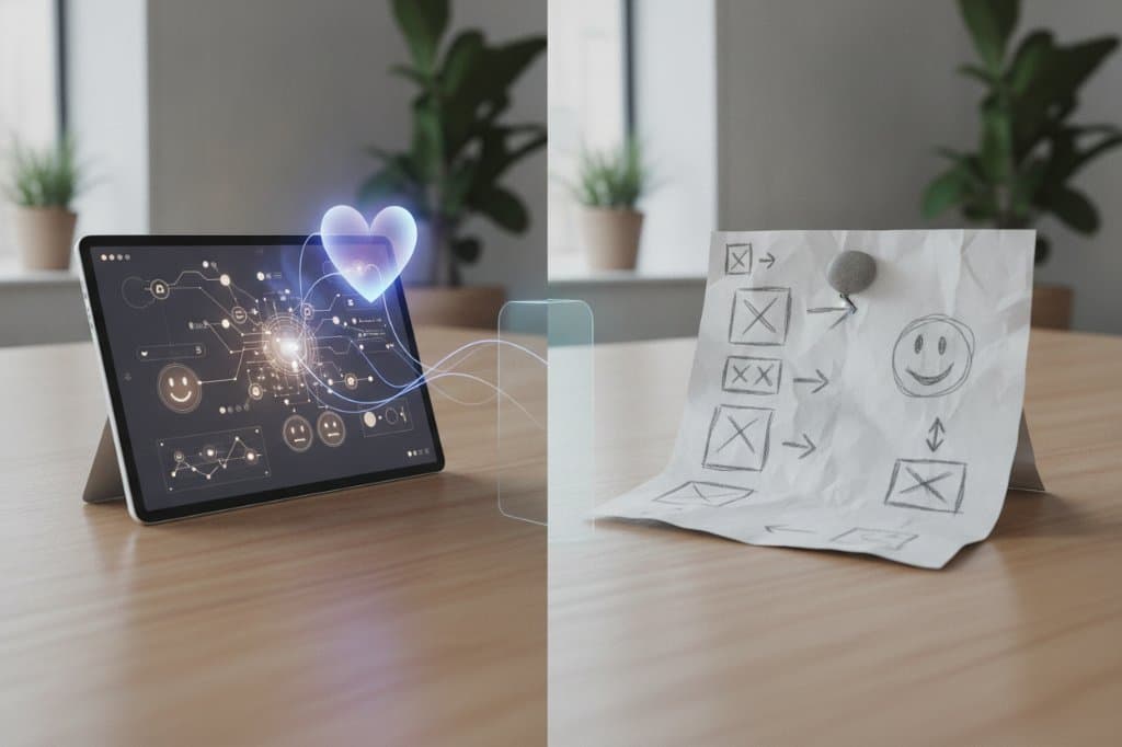 Design emocional no engajamento de interfaces digitais: um comparativo com protótipos de baixa fidelidade