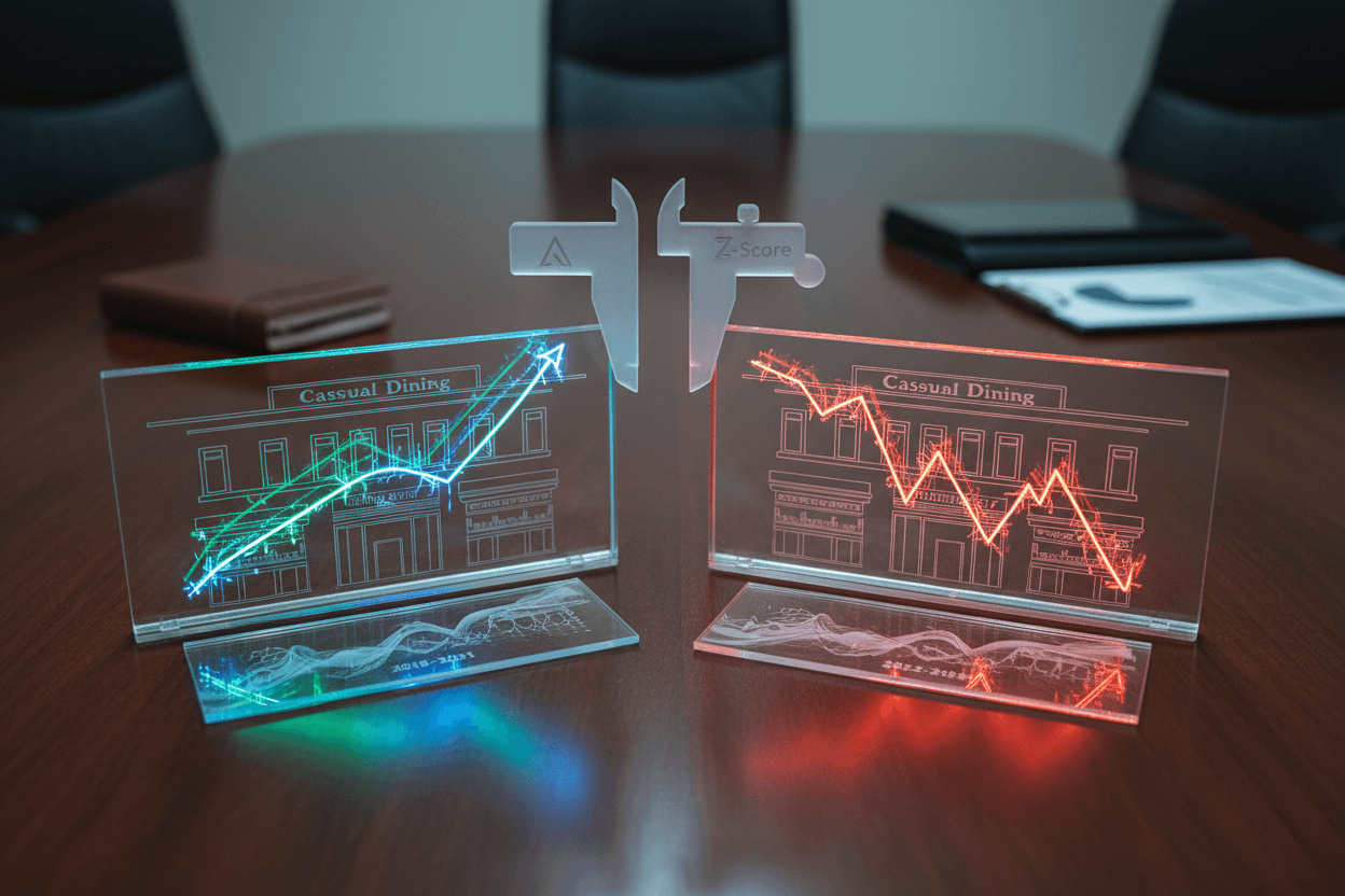Z-Score de Altman e diagnóstico financeiro: comparação entre duas empresas brasileiras de Casual Dining