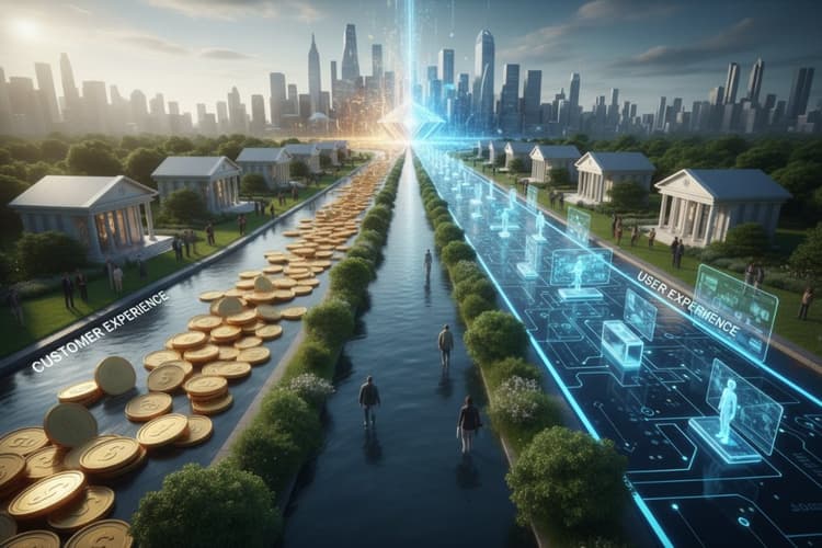 Imagem Impactos da experiência do cliente e do usuário na escolha de instituições bancárias