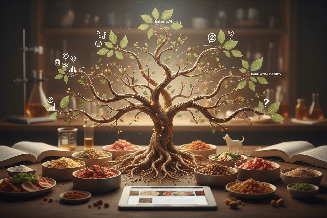 Avaliação nutricional de dietas caninas da internet usando Árvore de Decisão