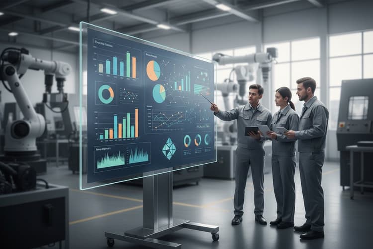 Imagem Visualização de produtividade em chão de fábrica: implementação prática do Apache Superset
