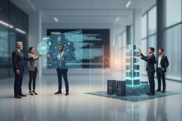 Imagem Transição de liderança e formação de equipes no setor de software para saúde