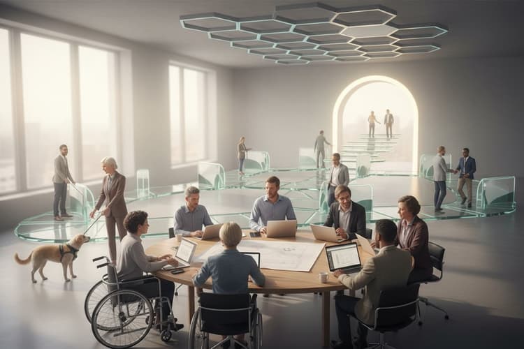 Imagem Desafios e oportunidades na inclusão de pessoas com deficiência no ambiente corporativo