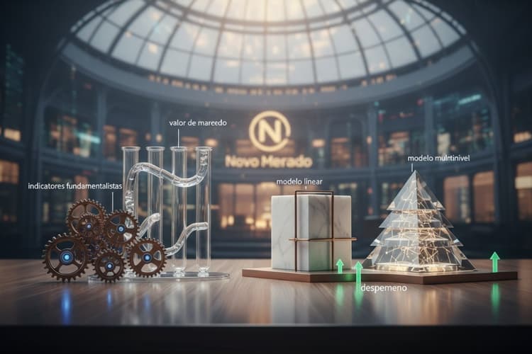 Imagem Desempenho de modelos lineares e multinível na avaliação de empresas no novo mercado