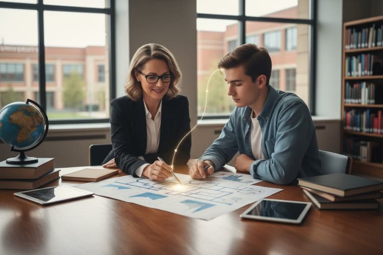 Imagem O papel do orientador educacional no desempenho acadêmico de estudantes do Ensino Médio