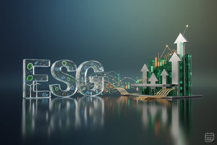 Imagem Correlação entre notas ESG e desempenho de ações no mercado brasileiro